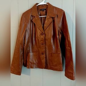 Chadwick Leather Blazer